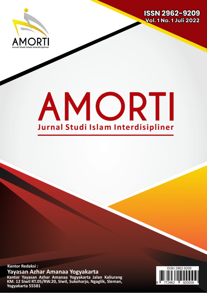 Amorti: Jurnal Studi Islam Interdisipliner